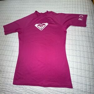 Roxy Rash‎ Guard  2013 Girls Pink Size 10